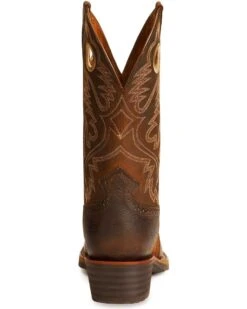 Ariat Men's Heritage Roughstock Western Performance Boots - Square Toe -Ariat || Corral || Dan Post Store 030102 41 BK