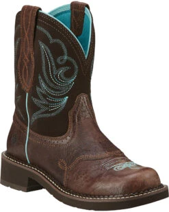 Ariat Women's Fatbaby Heritage Dapper Western Boots - Round Toe