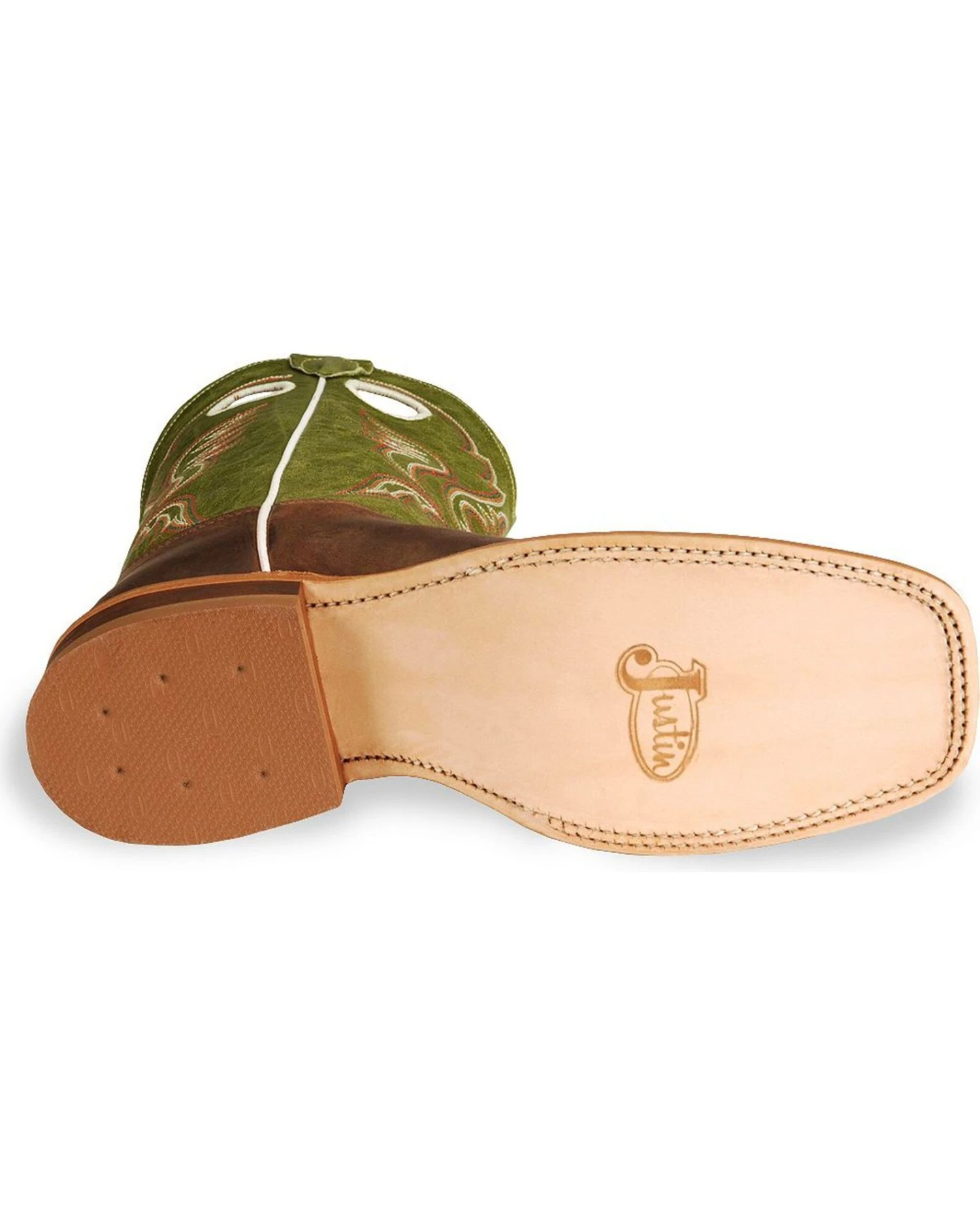 Justin Men's Bent Rail Collection Western Boots 5 Justin Men's Bent Rail Collection Western Boots - Image 5