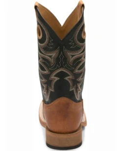 Justin Men's Caddo Bent Rail Western Boots - Broad Square Toe -Ariat || Corral || Dan Post Store 036P11 35 P4