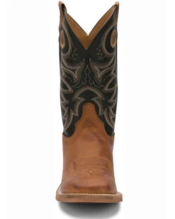 Justin Men's Caddo Bent Rail Western Boots - Broad Square Toe -Ariat || Corral || Dan Post Store 036P11 35 P5