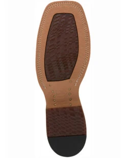 Justin Men's Caddo Bent Rail Western Boots - Broad Square Toe -Ariat || Corral || Dan Post Store 036P11 35 P7