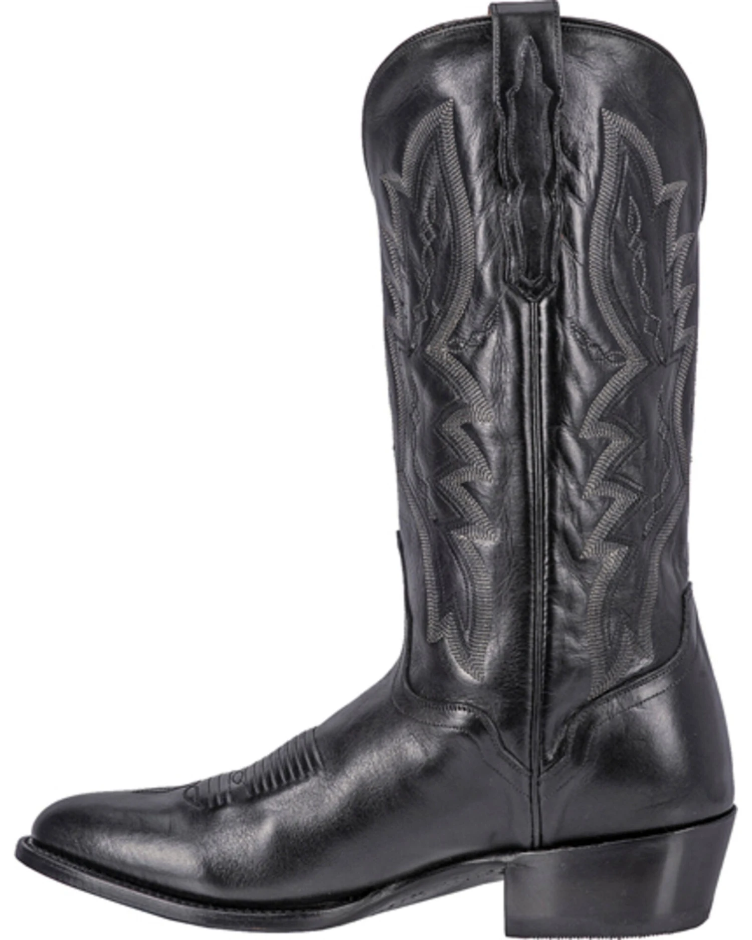El Dorado Men's Round Toe Vanquished Calf Western Boots 3 El Dorado Men's Round Toe Vanquished Calf Western Boots - Image 3