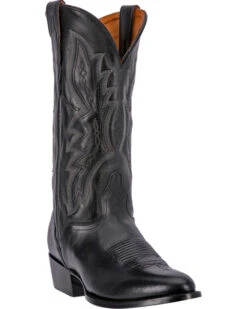 El Dorado Men's Round Toe Vanquished Calf Western Boots