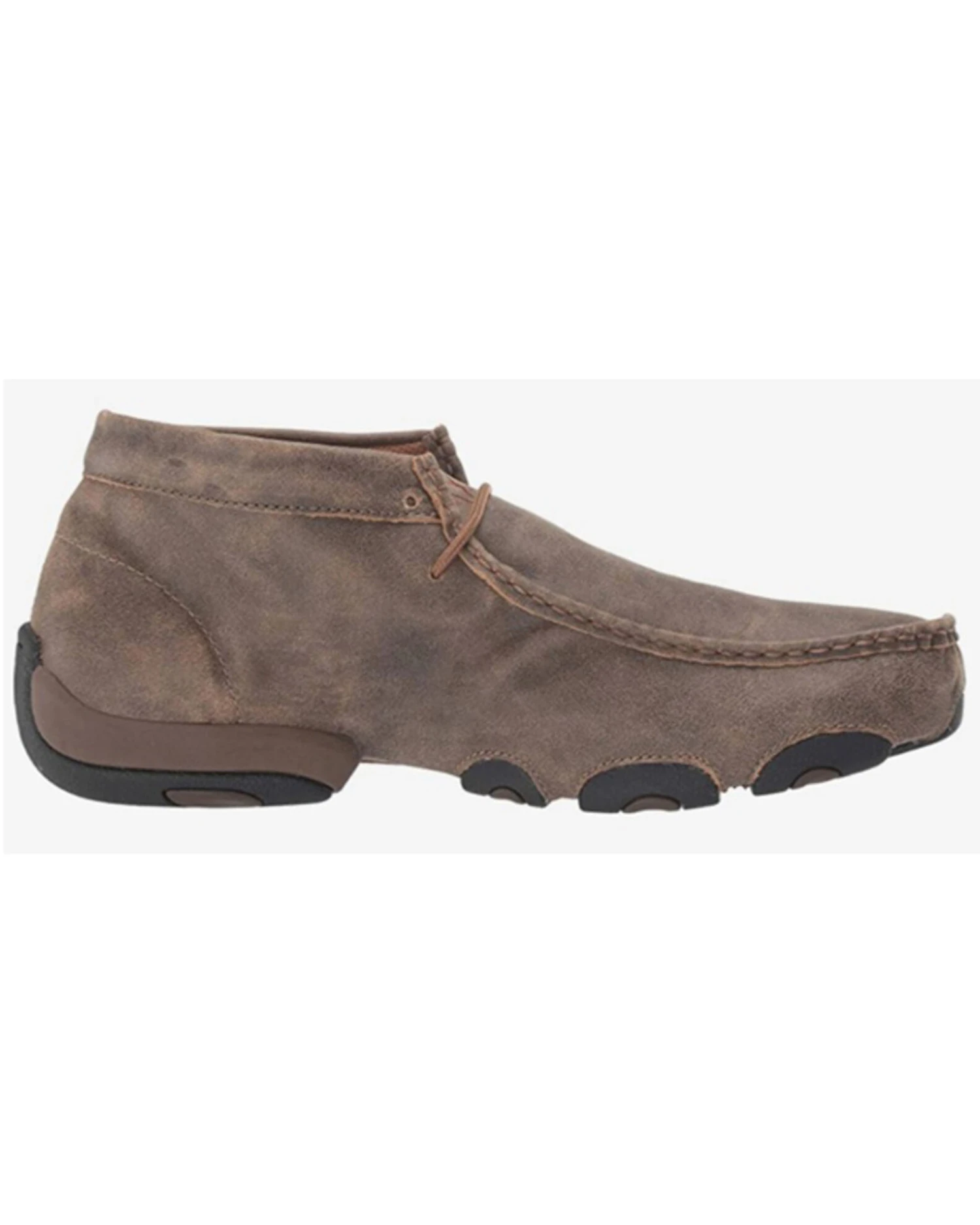 Twisted X Bomber Leather Lace-Up Driving Moccasins 2 Twisted X Bomber Leather Lace-Up Driving Moccasins - Image 2