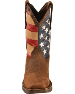 Durango Men's Patriotic Square Toe Western Boots -Ariat || Corral || Dan Post Store 038782 41 FT