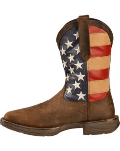 Durango Men's Patriotic Square Toe Western Boots -Ariat || Corral || Dan Post Store 038782 41 LT