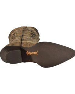 Laredo Women's Lucretia Studded Snake Inlay Western Boots - Snip Toe -Ariat || Corral || Dan Post Store 0456N7 41 BM