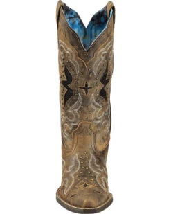 Laredo Women's Lucretia Studded Snake Inlay Western Boots - Snip Toe -Ariat || Corral || Dan Post Store 0456N7 41 FT