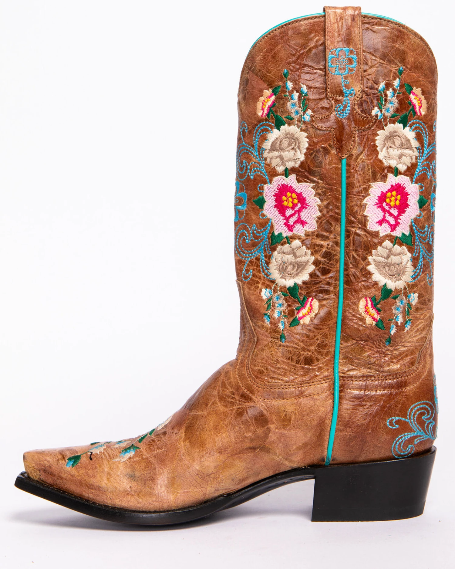 Macie Bean Women's Rose Garden Western Boots - Snip Toe 2 Macie Bean Women's Rose Garden Western Boots - Snip Toe - Image 2