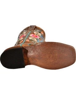 Macie Bean Women's Rose Garden Western Boots - Broad Square Toe -Ariat || Corral || Dan Post Store 0458M2 D2 BM