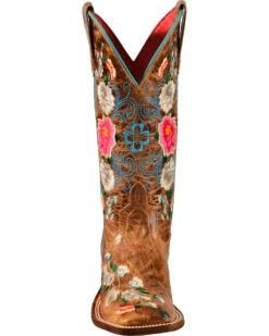 Macie Bean Women's Rose Garden Western Boots - Broad Square Toe -Ariat || Corral || Dan Post Store 0458M2 D2 FT
