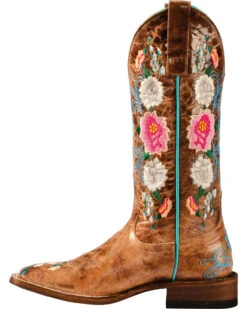 Macie Bean Women's Rose Garden Western Boots - Broad Square Toe -Ariat || Corral || Dan Post Store 0458M2 D2 LT