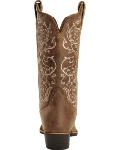 Twisted X Women's Fancy Stitched Western Performance Boots - Medium Toe -Ariat || Corral || Dan Post Store 045R07 ZS BK