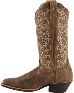 Twisted X Women's Fancy Stitched Western Performance Boots - Medium Toe -Ariat || Corral || Dan Post Store 045R07 ZS LT