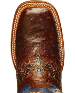 Lucchese Women's Handmade 1883 Amberlyn Full Quill Ostrich Western Boots - Square Toe  -Ariat || Corral || Dan Post Store 045T32 AG TP
