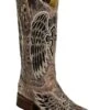 Corral Women's Sequin Wing & Cross Inlay Western Boots - Square Toe
