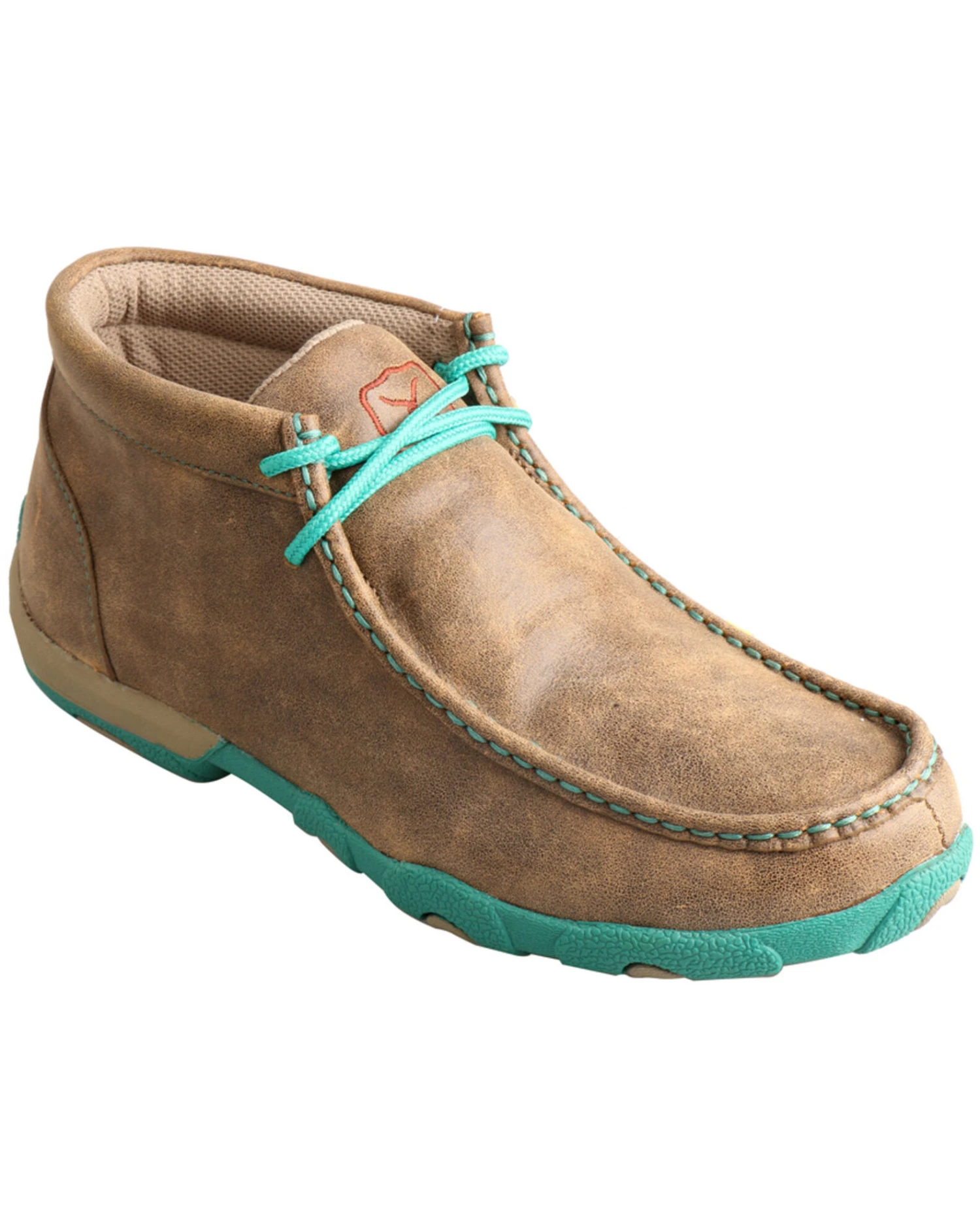 Twisted X Women's Turquoise Accented Driving Mocs 1 Twisted X Women's Turquoise Accented Driving Mocs