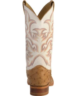 Justin Men's AQHA Remuda Full Quill Ostrich Exotic Boots -Ariat || Corral || Dan Post Store 066710 22 BK
