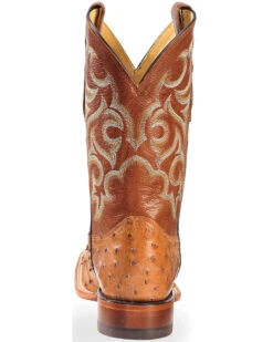 Justin Men's Full Quill Ostrich Western Boots -Ariat || Corral || Dan Post Store 066A49 38 BK