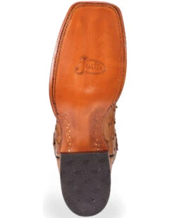 Justin Men's Full Quill Ostrich Western Boots -Ariat || Corral || Dan Post Store 066A49 38 BM