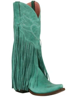 Junk Gypsy By Lane Women's Dreamer Fringe Western Boots - Snip Toe