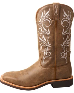 Twisted X Women's Top Hand Performance Boots - Broad Square Toe -Ariat || Corral || Dan Post Store 2000214529 200 LT