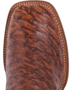 El Dorado Men's Handmade Full Quill Ostrich Stockman Boots - Broad Square Toe -Ariat || Corral || Dan Post Store 2000221953 221 TP