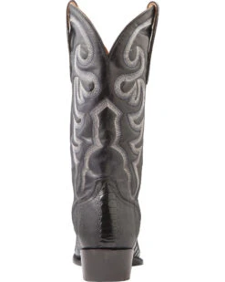 El Dorado Men's Handmade Ostrich Leg Western Boots - Medium Toe 13 El Dorado Men's Handmade Ostrich Leg Western Boots - Medium Toe -Ariat || Corral || Dan Post Store 2000221956 001 BK