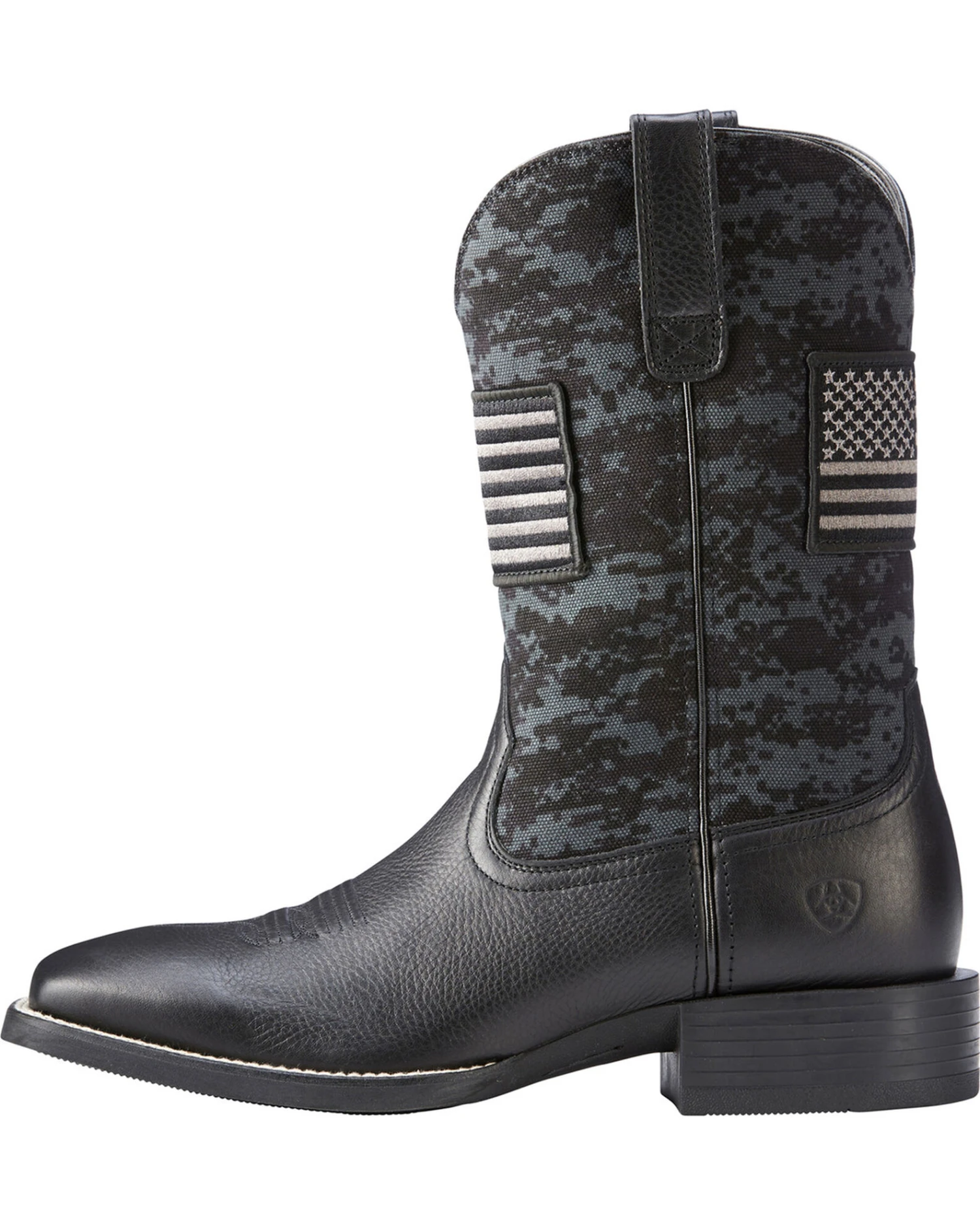 Ariat Men's Camo Sport Patriot Western Performance Boots - Broad Square Toe 2 Ariat Men's Camo Sport Patriot Western Performance Boots - Broad Square Toe - Image 2