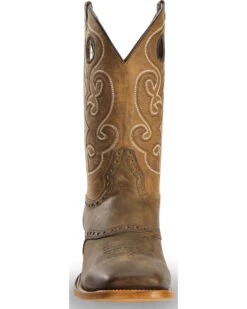 Cody James Men's Saddle Vamp Western Boots - Broad Square Toe -Ariat || Corral || Dan Post Store 2000224629 200 FT