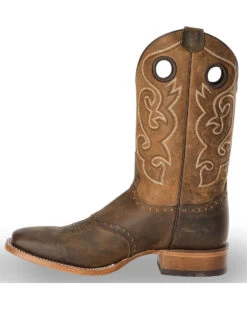 Cody James Men's Saddle Vamp Western Boots - Broad Square Toe -Ariat || Corral || Dan Post Store 2000224629 200 LT
