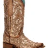 Corral Women's Orix Glitter Inlay & Studded Western Boots - Square Toe