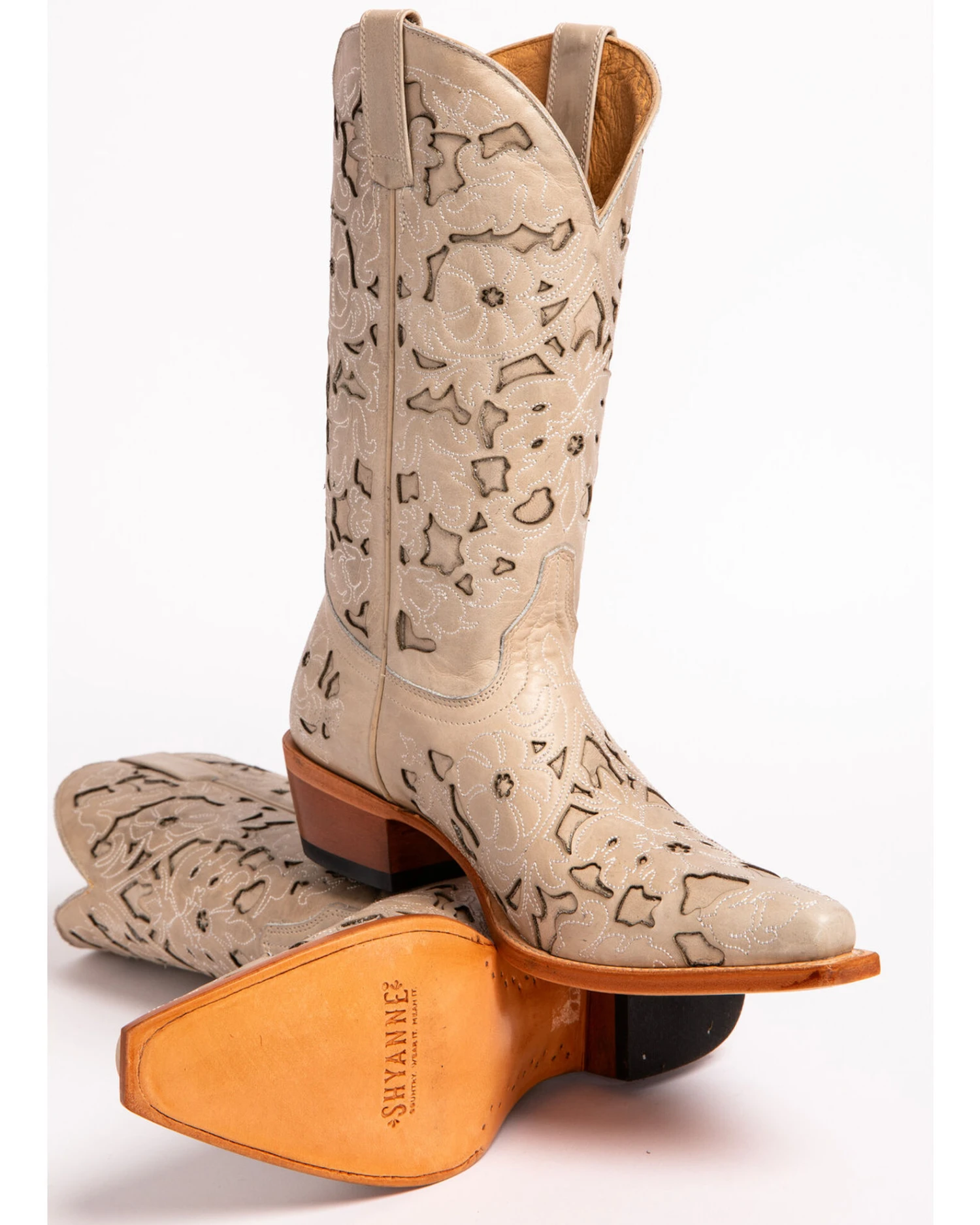 Shyanne Women's Laser Cut Western Boots - Snip Toe 5 Shyanne Women's Laser Cut Western Boots - Snip Toe - Image 5