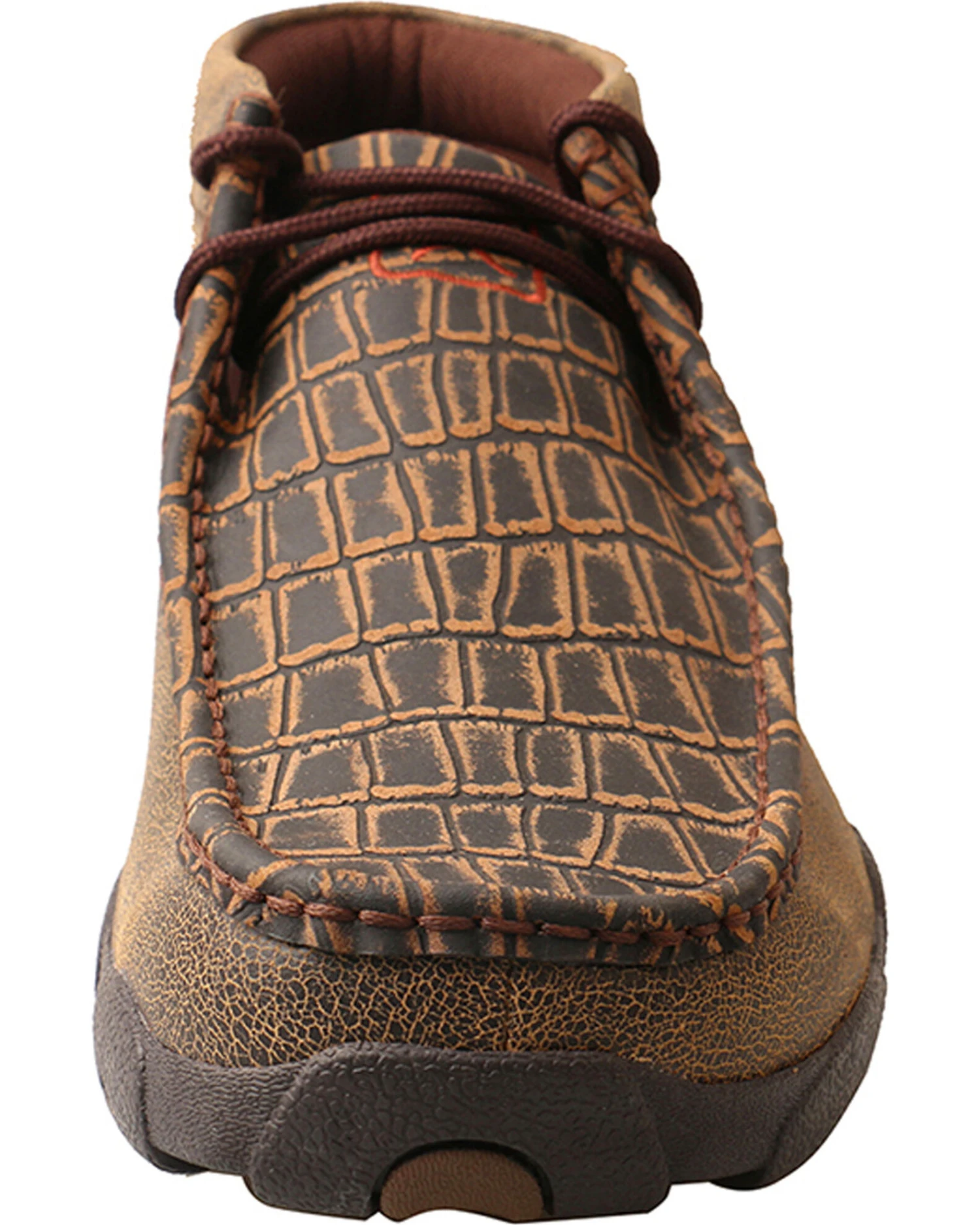 Twisted X Men's Caiman Print Driving Mocs - Moc Toe 10 Twisted X Men's Caiman Print Driving Mocs - Moc Toe - Image 10