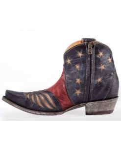 Old Gringo Women's United Patriotic Booties - Snip Toe  -Ariat || Corral || Dan Post Store 2000242242 400 LT