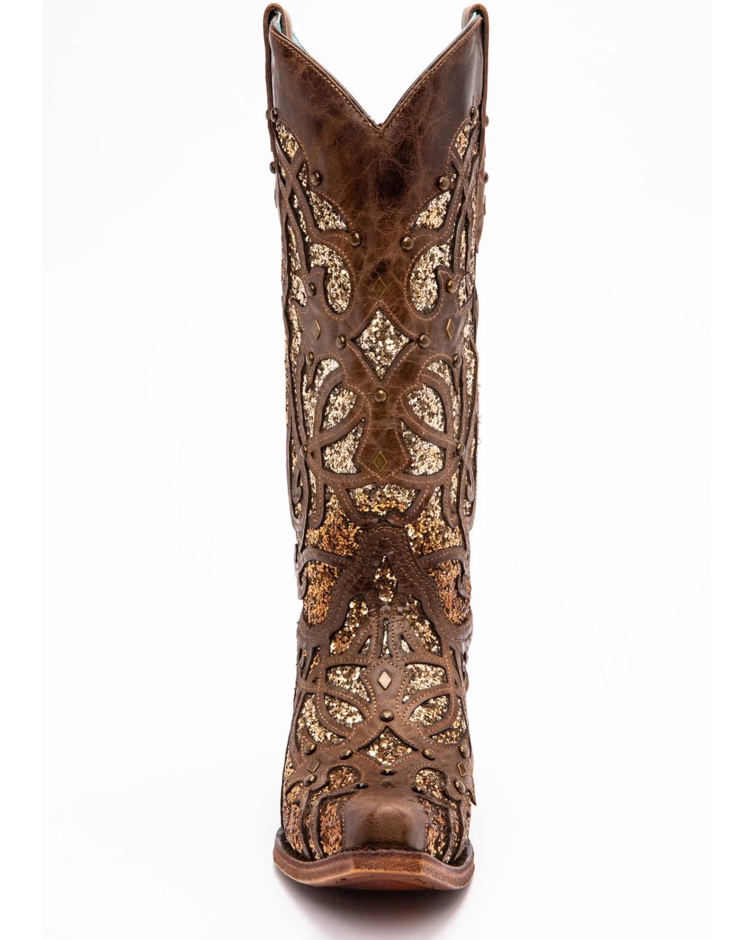 Corral Women's Golden Luminary Roots Western Boots - Snip Toe 4 Corral Women's Golden Luminary Roots Western Boots - Snip Toe - Image 4