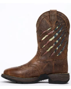 Brothers & Sons Men's Scratch American Flag Lite Performance Western Boots - Square Toe 8 Brothers & Sons Men's Scratch American Flag Lite Performance Western Boots - Square Toe -Ariat || Corral || Dan Post Store 2000258768 200 P3