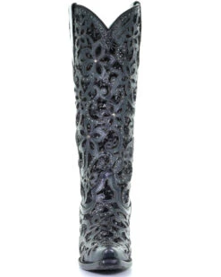 Corral Women's Floral Inlay Western Boots - Snip Toe 9 Corral Women's Floral Inlay Western Boots - Snip Toe -Ariat || Corral || Dan Post Store 2000274387 001 P5