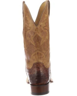 Lucchese Men's Cliff Exotic Western Boots - Square Toe -Ariat || Corral || Dan Post Store 2000277051 201 P4