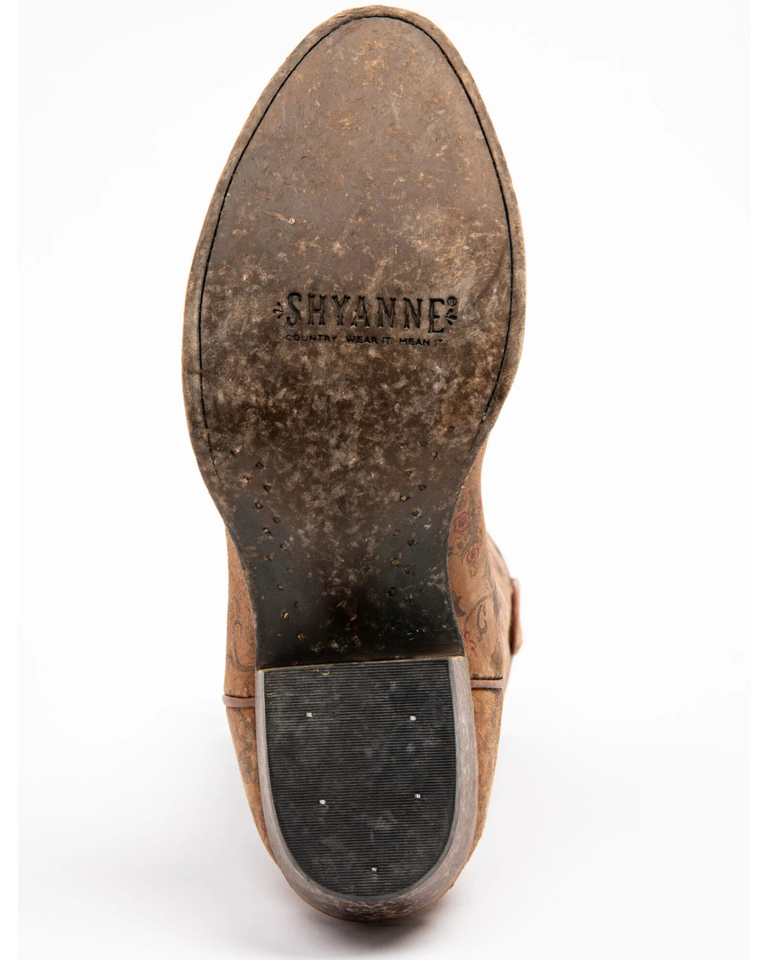 Shyanne Women's Estampada Ochre Kimono Western Boots - Round Toe 7 Shyanne Women's Estampada Ochre Kimono Western Boots - Round Toe - Image 7