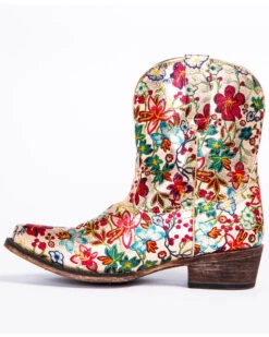 Roper Women's Ingrid Floral Western Booties - Snip Toe -Ariat || Corral || Dan Post Store 2000279295 900 P3
