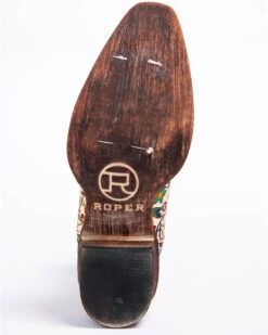 Roper Women's Ingrid Floral Western Booties - Snip Toe -Ariat || Corral || Dan Post Store 2000279295 900 P7