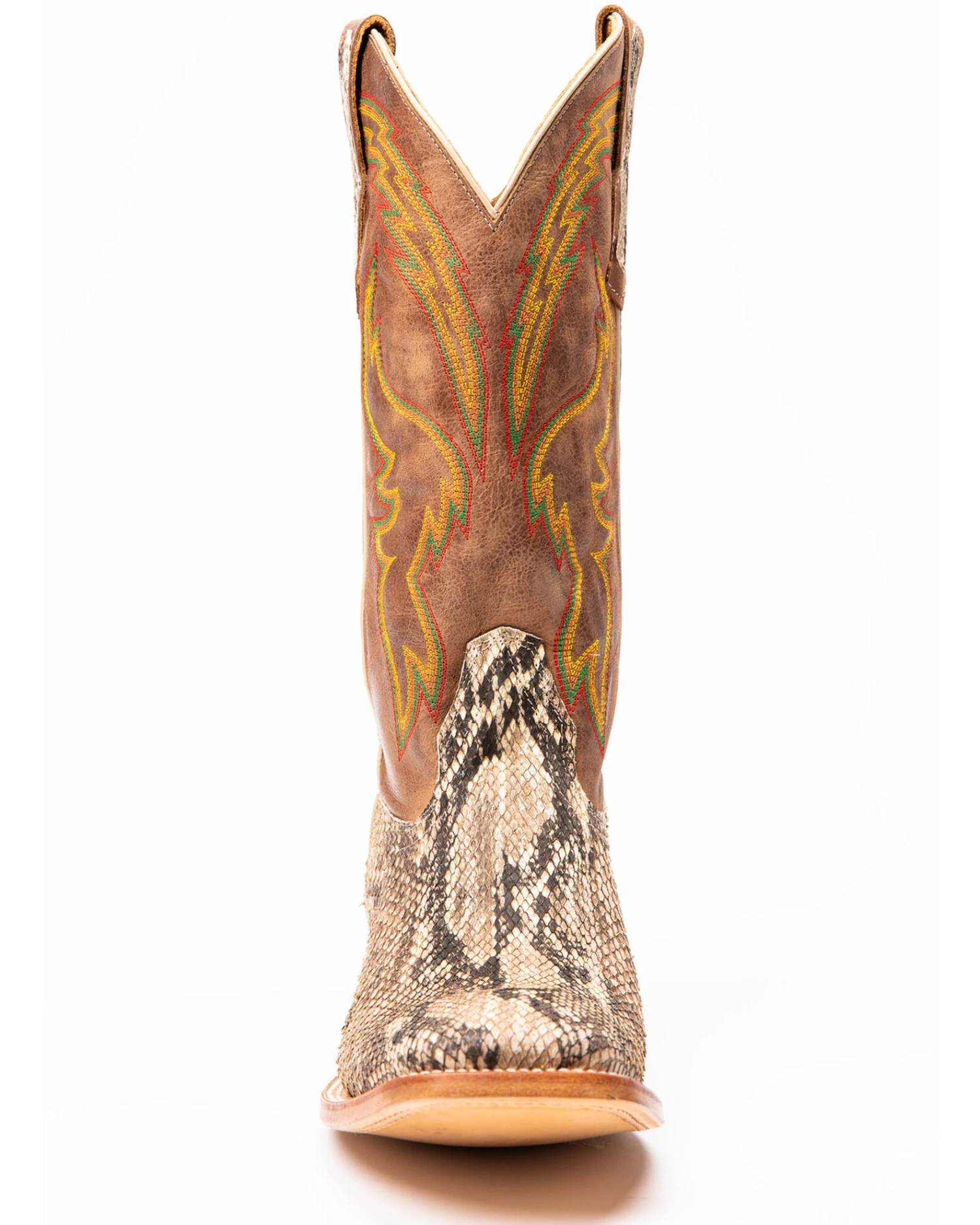 Cody James Men's Python Western Boots - Broad Square Toe 4 Cody James Men's Python Western Boots - Broad Square Toe - Image 4