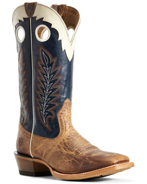 Ariat Men's Wildstock Real Deal Western Performance Boots - Broad Square Toe -Ariat || Corral || Dan Post Store 2000281387 200 P1
