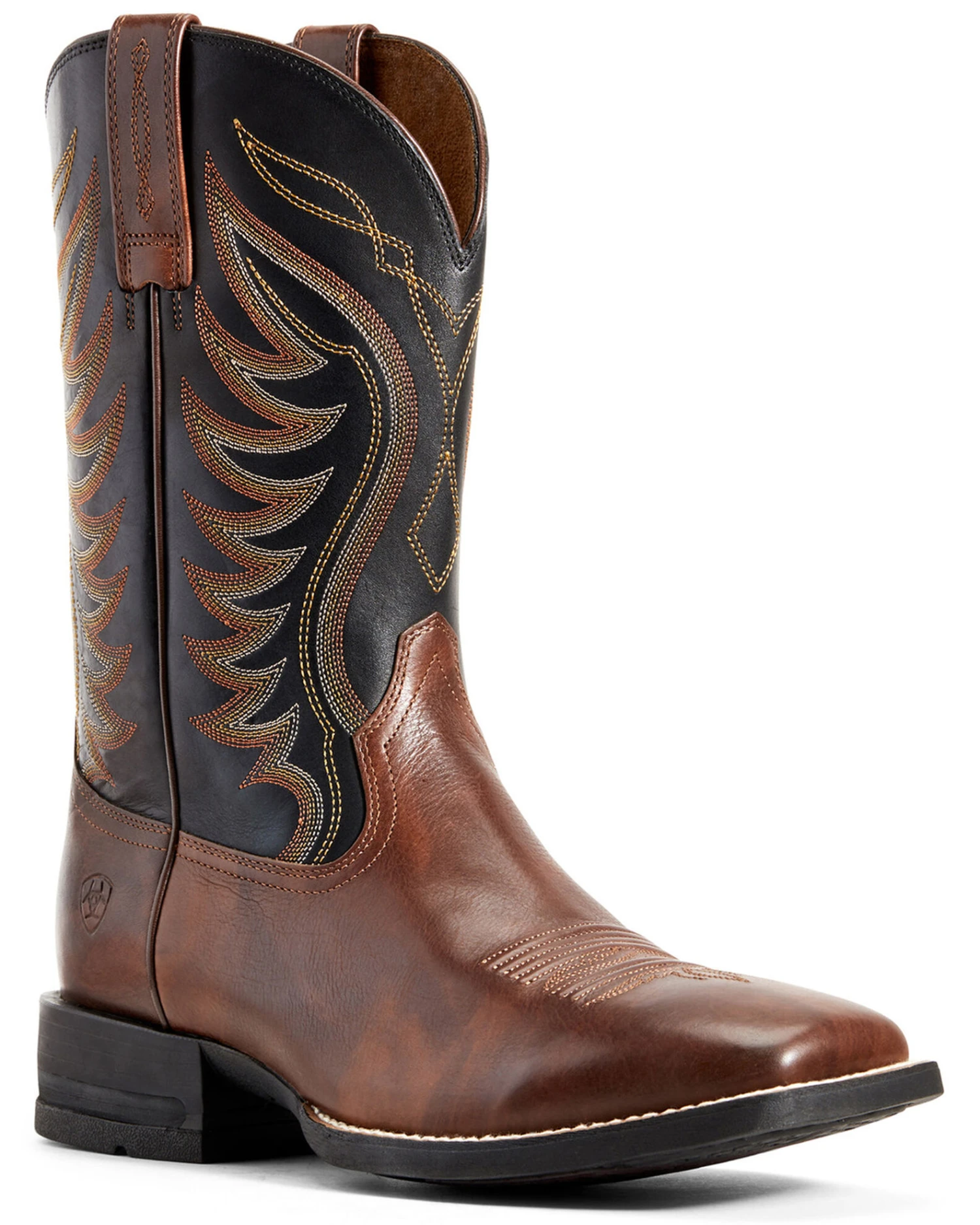 Ariat Men's Amos Hand Stained Western Boots - Square Toe 1 Ariat Men's Amos Hand Stained Western Boots - Square Toe