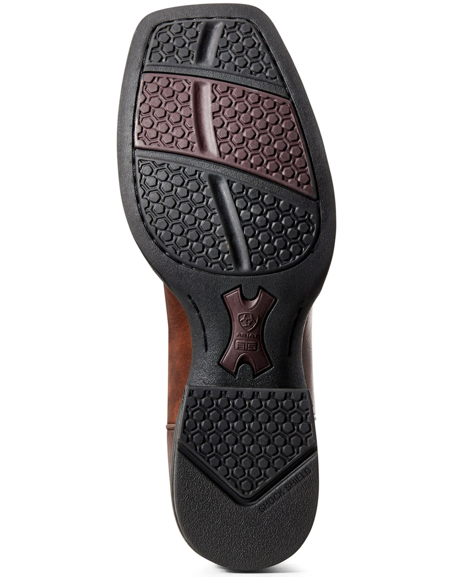 Ariat Men's Amos Hand Stained Western Boots - Square Toe 5 Ariat Men's Amos Hand Stained Western Boots - Square Toe - Image 5