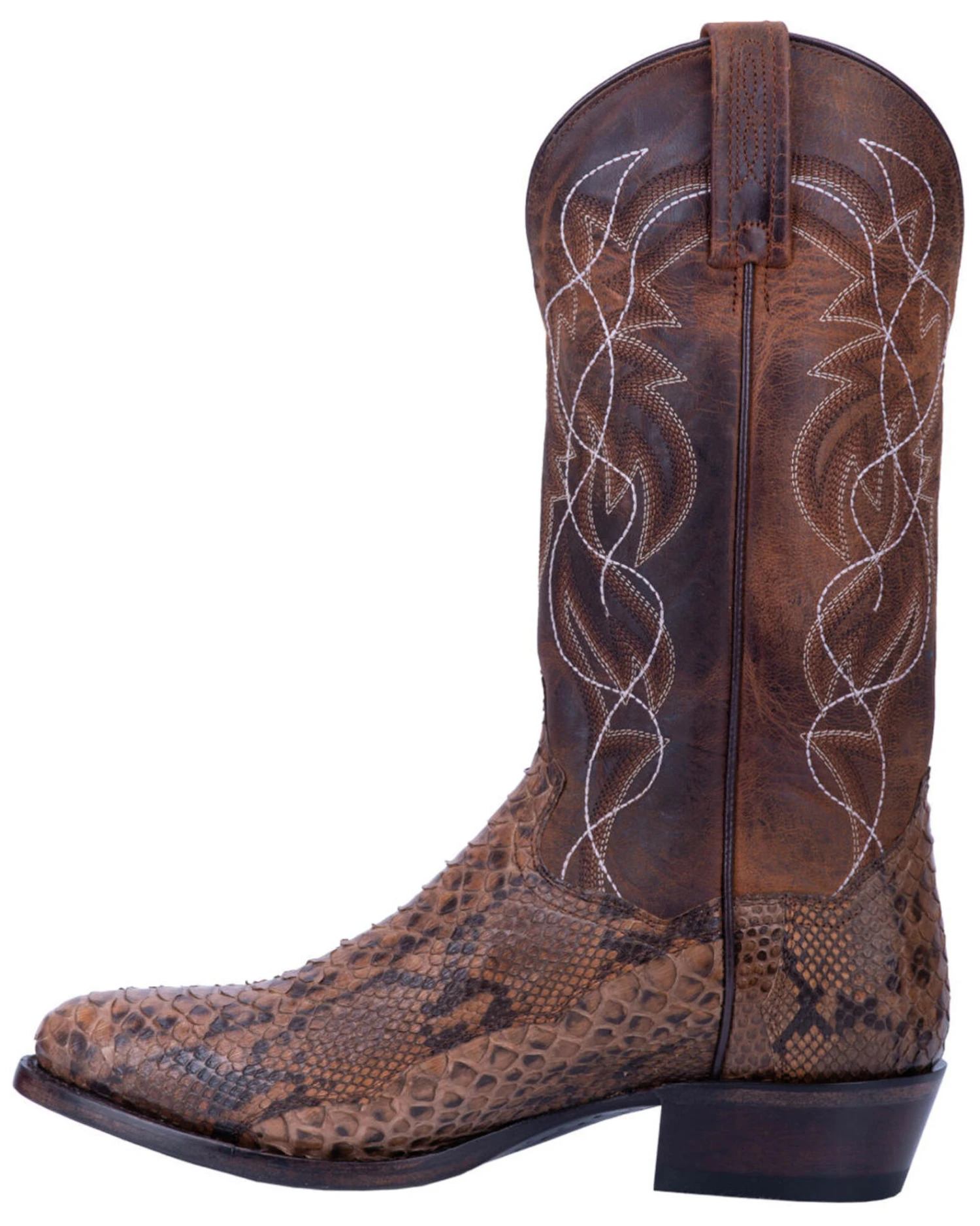 Dan Post Men's Manning Exotic Python Western Boots - Medium Toe 3 Dan Post Men's Manning Exotic Python Western Boots - Medium Toe - Image 3