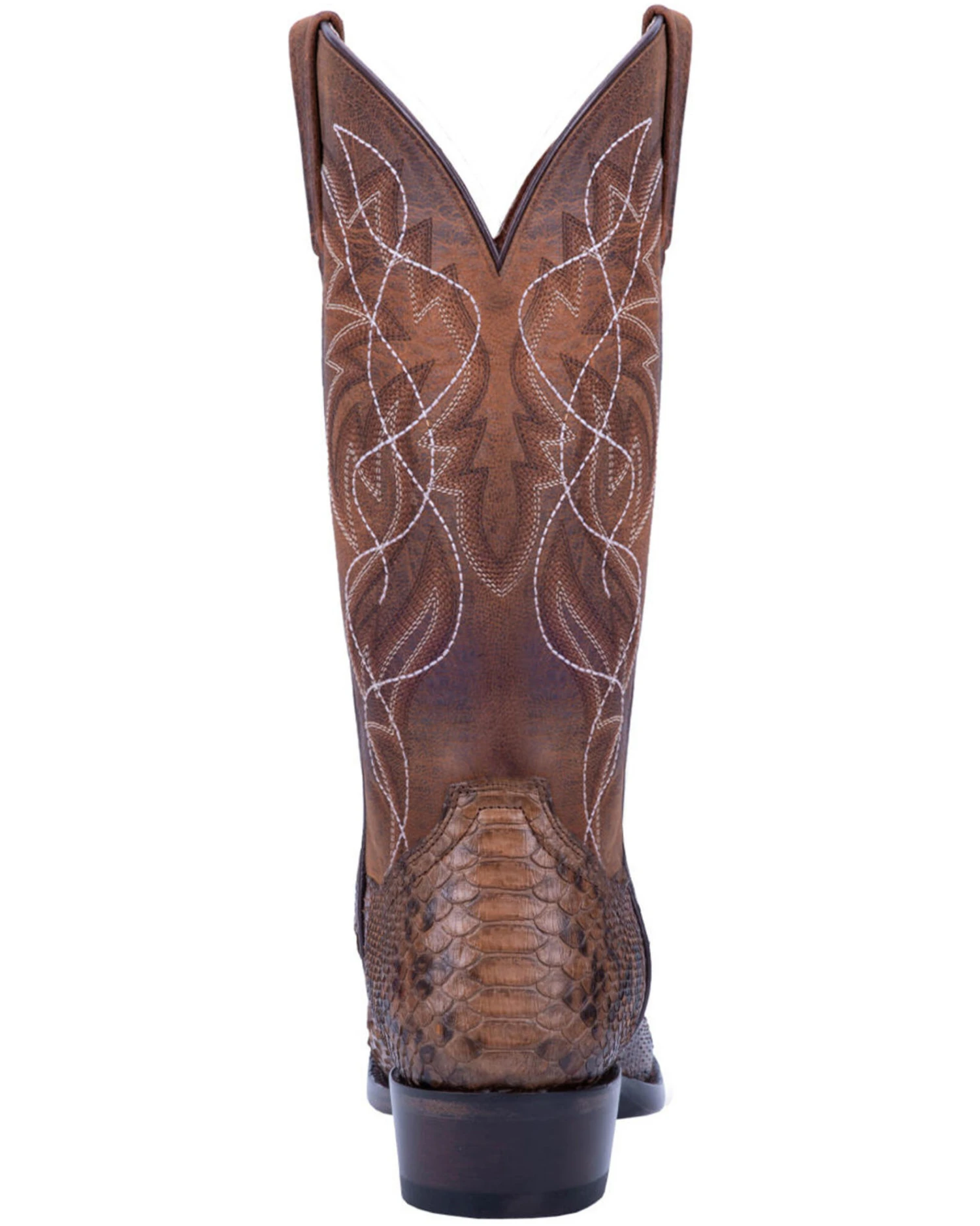 Dan Post Men's Manning Exotic Python Western Boots - Medium Toe 4 Dan Post Men's Manning Exotic Python Western Boots - Medium Toe - Image 4