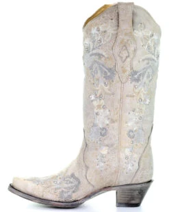 Corral Women's Floral Embroidered Western Boots - Snip Toe -Ariat || Corral || Dan Post Store 2000288044 100 P3